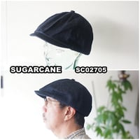 シュガーケーン SUGARCANE アップルジャックキャップ SC02705 インディゴキャスケット ワークキャップ 帽子