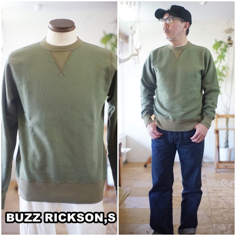 バズリクソンズ BUZZ RICKSONS 65622 スウェット トレーナー