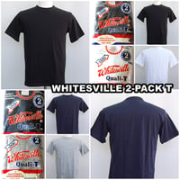 WHITESVILLE　ホワイツビル 　73544 ２枚組 ２PAC　半袖Tシャツ　 東洋エンタープライズ　TOYO