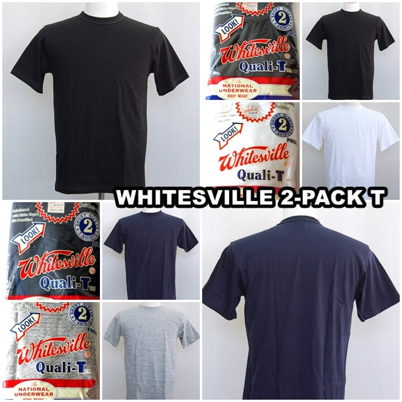 WHITESVILLE ホワイツビル 73544 2枚組 2PAC 半袖Tシャツ 東洋