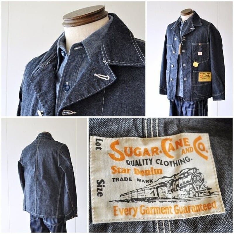 SUGAR CANE シュガーケーン デニムカバーオール SC14371 デニム SUGAR CANE シュガーケーン デニムカバーオール SC14371 デニム