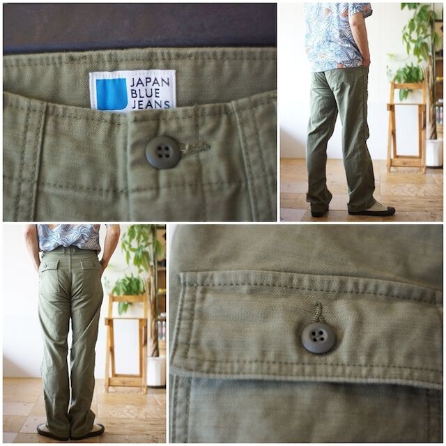 JAPAN BLUE JEANS （ジャパンブルージーンズ） ミリタリー ワーク