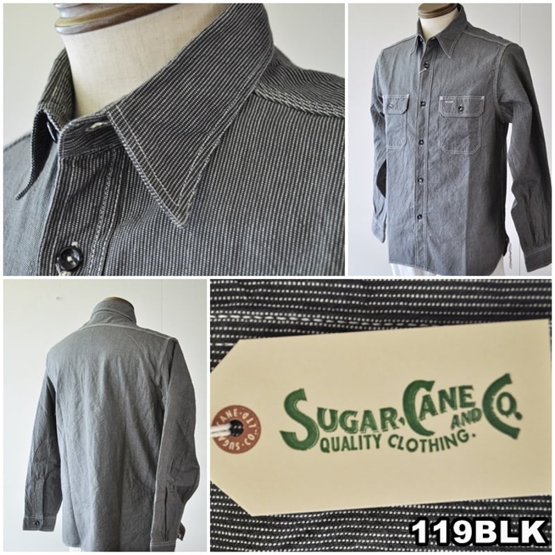 SUGAR CANE シュガーケーン JEAN CODE WORK SHIRT SC2551