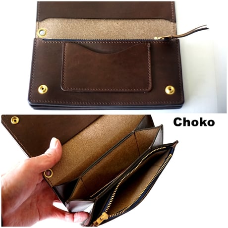 ARTBROWN 　アートブラウン　長財布　ウォレットトラッカーズ　クロムエクセル　メンズ　財布　ロングウォレット　VGW00105AB