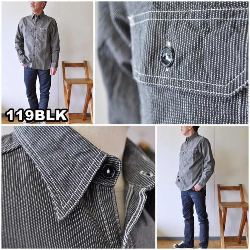 SUGAR CANE シュガーケーン JEAN CODE WORK SHIRT SC2551