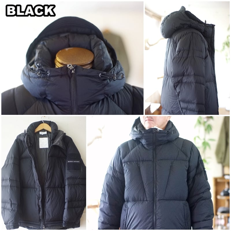 NANGA×MANUAL ALPHABET EXPLORER DOWN JACKET マニュア