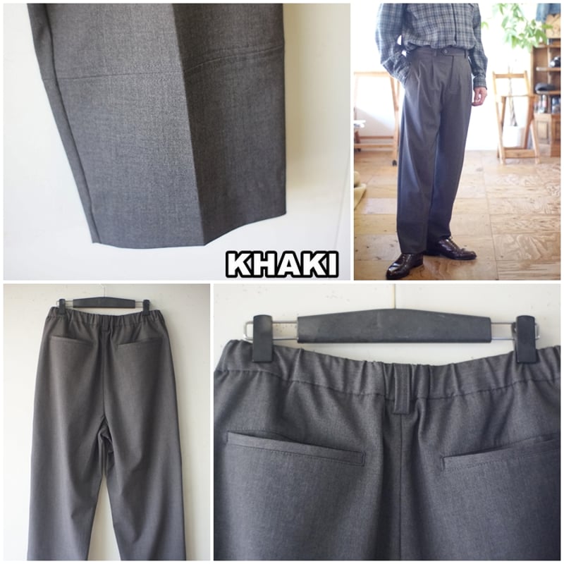 modemdesign モデムデザイン トラックパンツ タックワイドパンツ M modemdesign モデムデザイン ドロップトラックパンツ ツータック