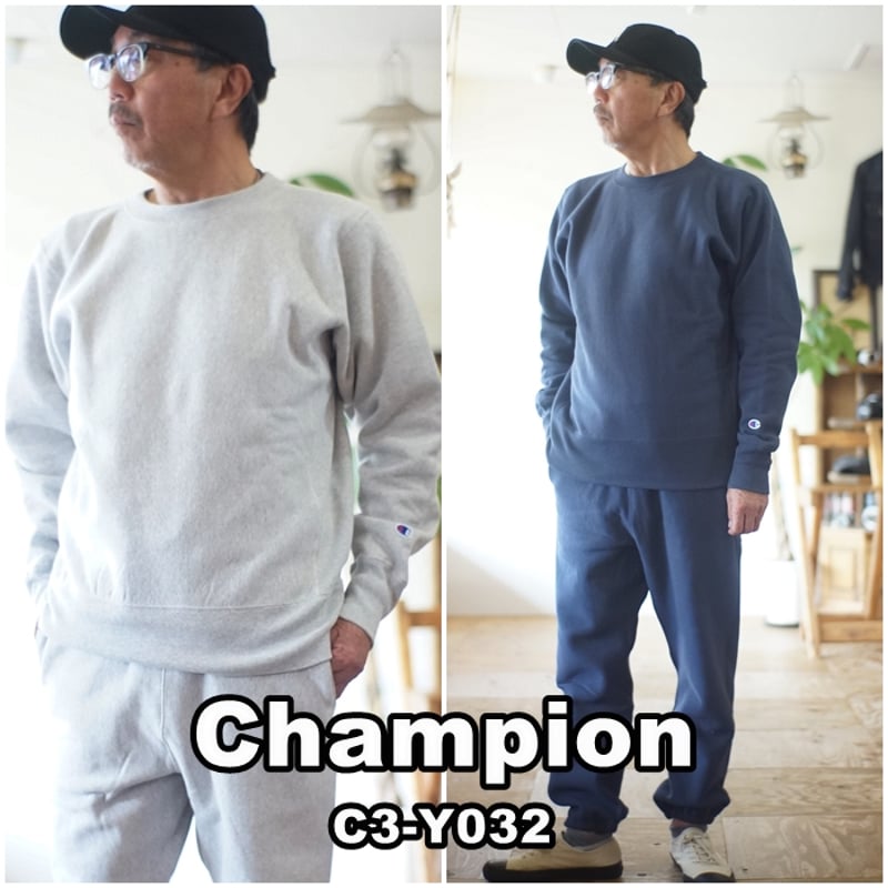 チャンピオン champion クルーネック スウェット 裏起毛 c3-y032