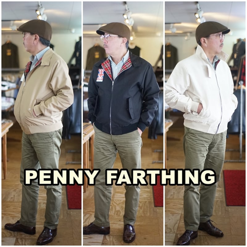 ⭕️未使用品⭕️　UK製　ペニーファージング　ハリントンジャケット　サイズ表記M ⭕️未使用品⭕️ UK製 ペニーファージング ハリントンジャケット