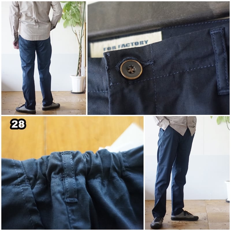 fobfactory エフオービーファクトリー イージーパンツ ソロ