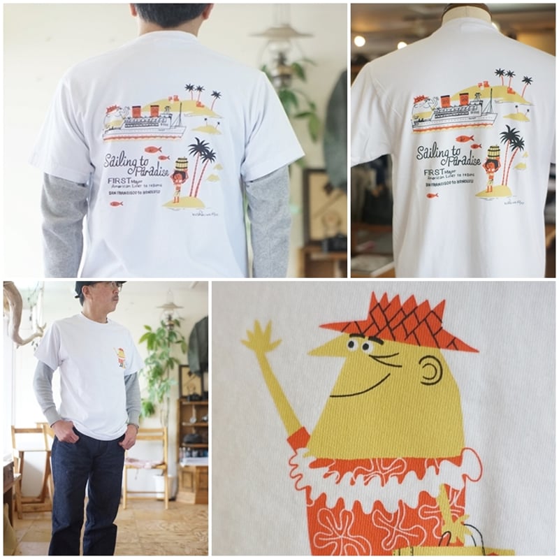 SUNSURF サンサーフ アンクルトリス 半袖プリントTシャツ 東洋