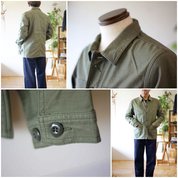 JAPAN BLUE JEANS モッズコート Sサイズ オリーブグリーン JAPAN BLUE JEANS JEANS （ジャパンブルージーンズ