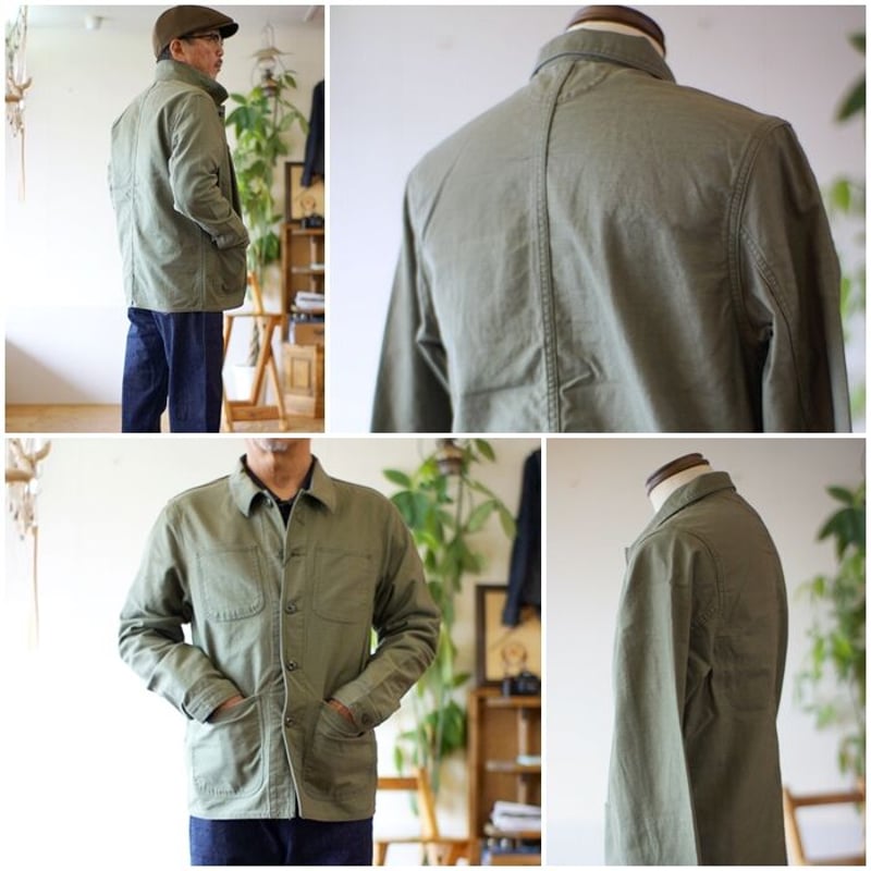 マディソンブルー ビッグカラーオープンシャツ B刺繍 ミリタリー バッグサテン HAMPTON BACK SATIN SHIRT | SHIRT/BLOUSE | MADISONBLUE