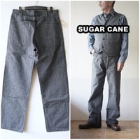 SUGARCANE 　シュガーケーン　ブラックコバート　エンジニアパンツsc41825　ワークパンツ