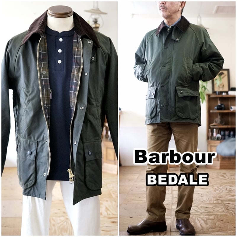 定価6.3万Barbour 252MWX BARBOUR (バブアー) BEDALE ビデイル ワックスジャケット 252MWX00