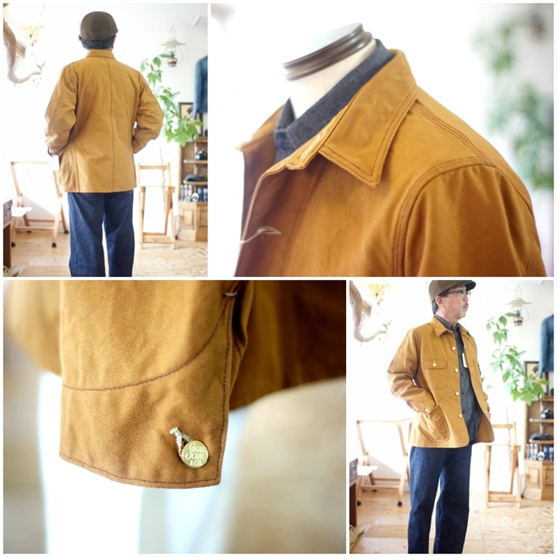 sugarcane シュガーケーン ブラウンダック カバーオール 15657 sugarcane シュガーケーン ブラウンダック カバーオール 15657