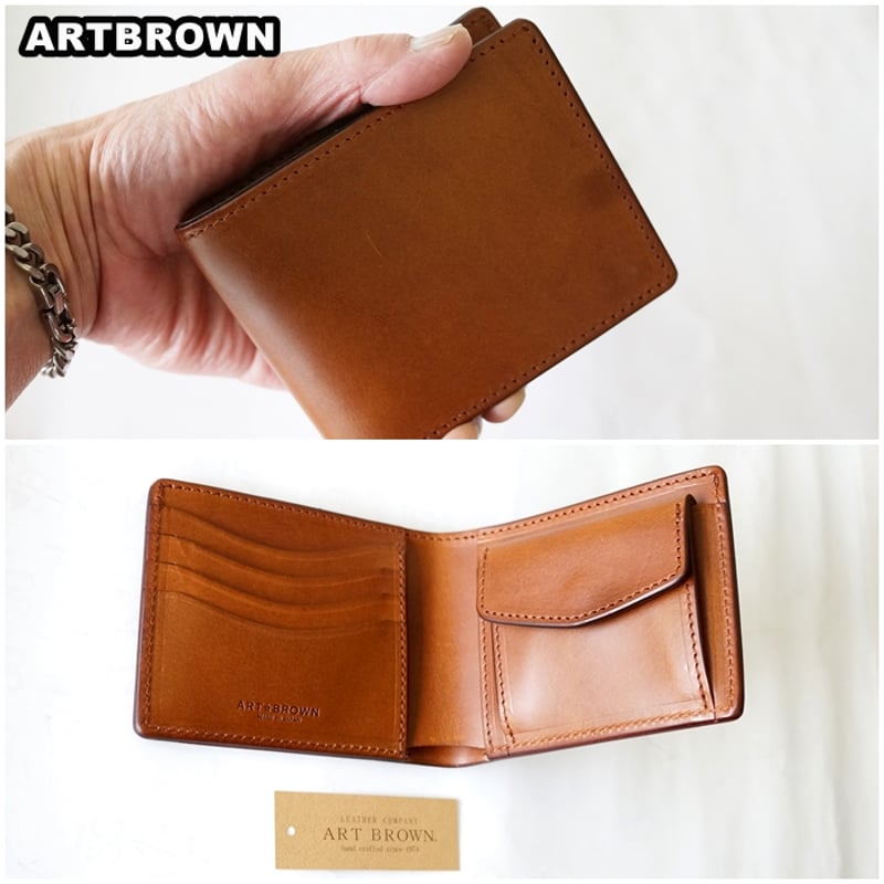 ARTBROWN アートブラウン ショートウォレット 二つ折り財布