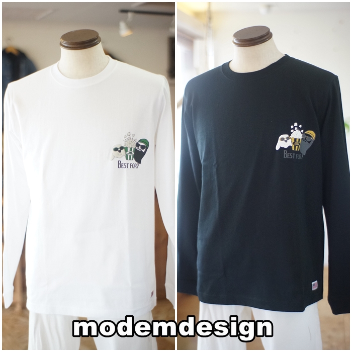 フレームデザイン 長袖カットソー modemdesign モデムデザイン 長袖T カットソー ロンT 24080532 |