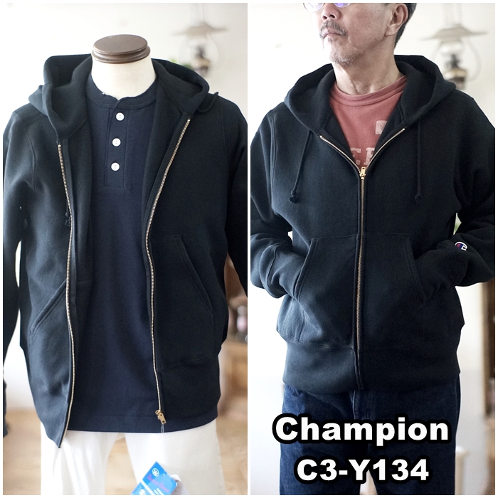 Champion チャンピオン リバースウィーブ ジップ パーカー ブラック 楽天市場】CHAMPION (チャンピオン) REVERSE WEAVE C3-Y134 RW ZIP