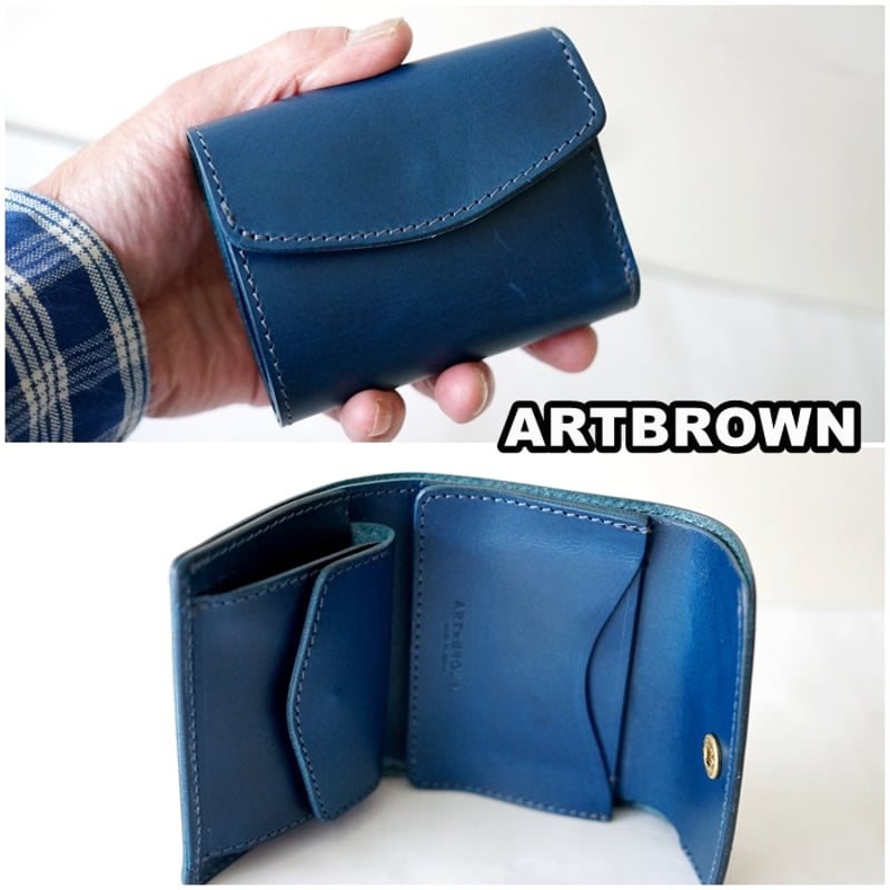 ＡＲＴＢＲＯＷＮ　アートブラウン　ショートウォレット　三つ折り財布 ARTBROWN アートブラウン ショートウォレット 三つ折り財布