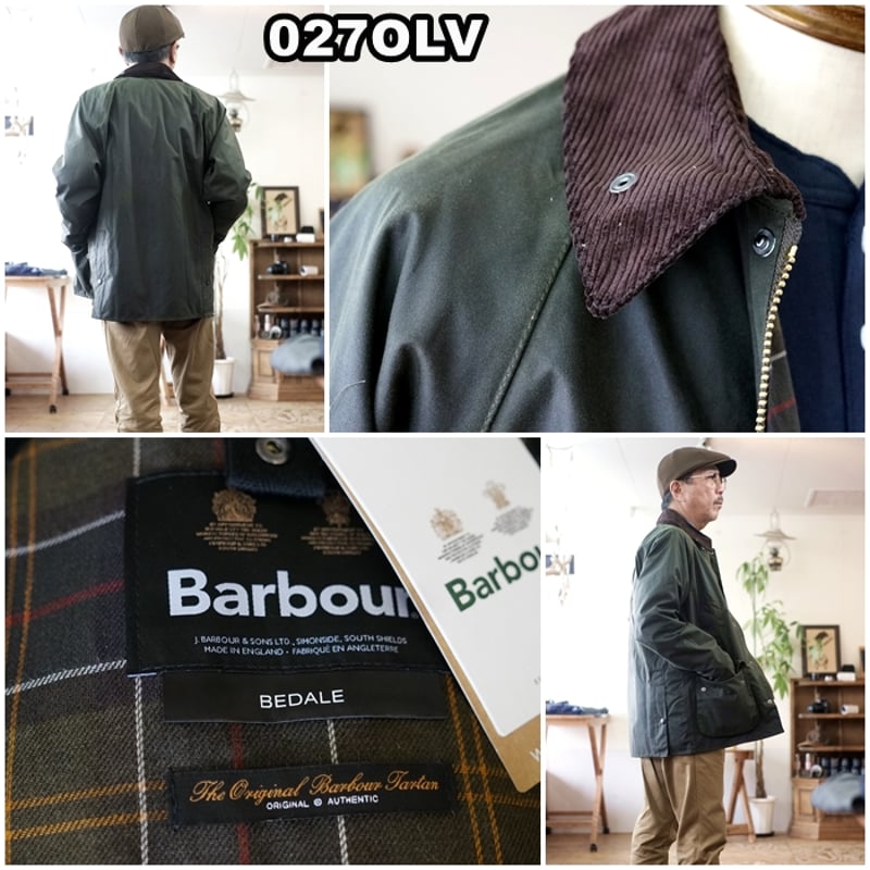 BARBOUR (バブアー) BEDALE ビデイル ワックスジャケット 252MWX00