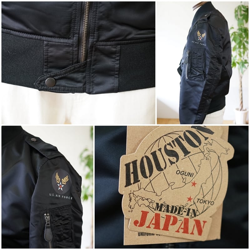 HOUSTON ヒューストン 5L-2X L2 フライトジャケット ミリタリージャケッ