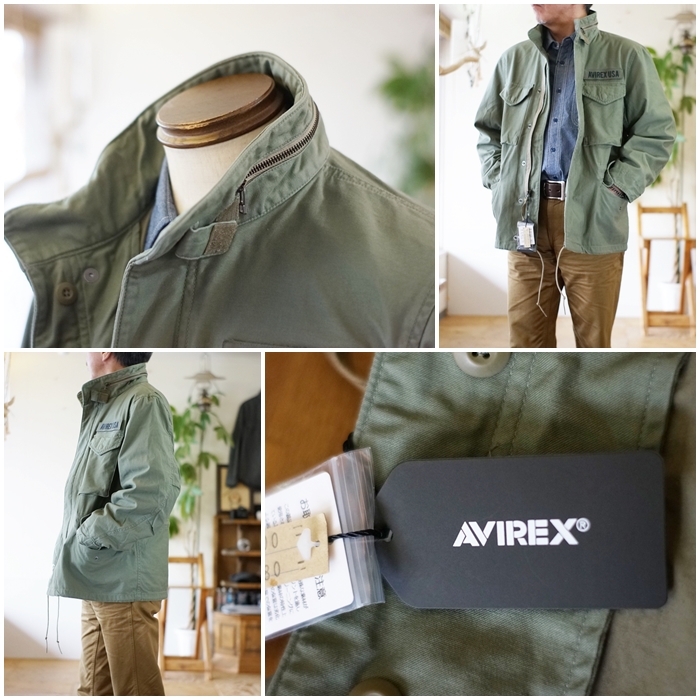 AVIREX ミリタリージャケット M-65フィールドジャケット　Lサイズ M-65 FIELD JACKET 1st TYPE / M-65 フィールド ジャケット