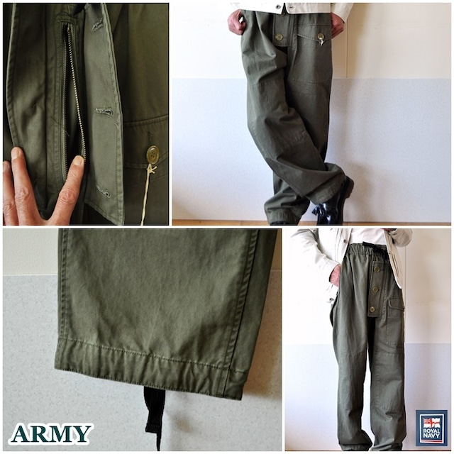 ROYAL NAVY ロイヤルネイビー オーバートラウザーパンツ