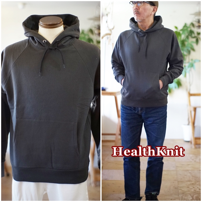 HealthKnit ヘルスニット 裏起毛 スウェットパーカー 54007 プル
