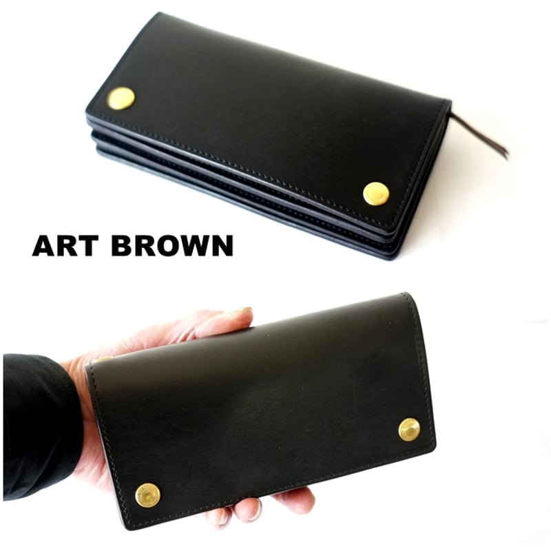 ART BROWN ENWOOD48AB 長財布 ブラウン ART BROWN ENWOOD48AB 長財布 ブラウン - メルカリ