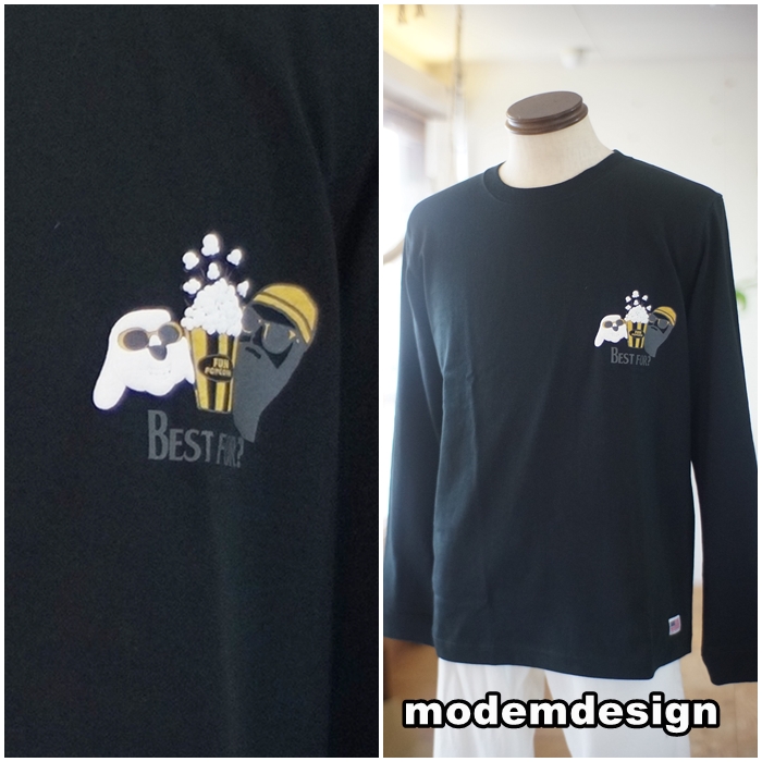 フレームデザイン 長袖カットソー modemdesign モデムデザイン 長袖T カットソー ロンT 24080532 |