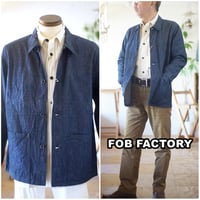 FOB factory デニムオーバーオール　size1 FOB FACTORY / DENIM OVER-ALL / F0479 | LINKS ON