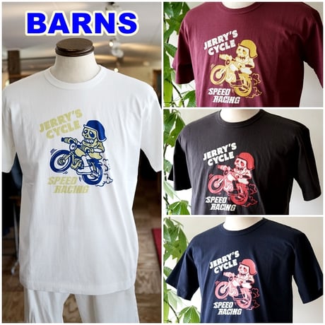 BARNS OUTFITTERS バーンズ　アウトフィッターズ　半袖Tシャツ　カットソー　プリントT　26234