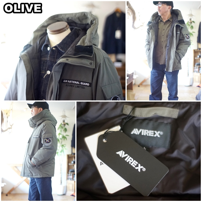 AVIREX アビレックス アヴィレックス ミリタリー ダウン AVIREX アビレックス アヴィレックス ミリタリー ダウン