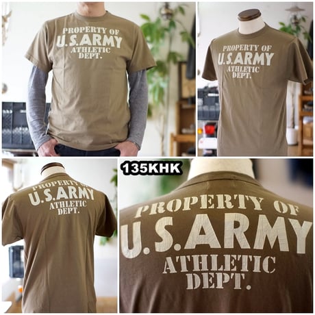 バズリクソンズ 　BUZZ RICKSON'S 　東洋エンタープライズ　BR79348 Ｔシャツ 半袖 　U.S.ARMY 　ATHLETIC DEPT　メンズ　カットソー