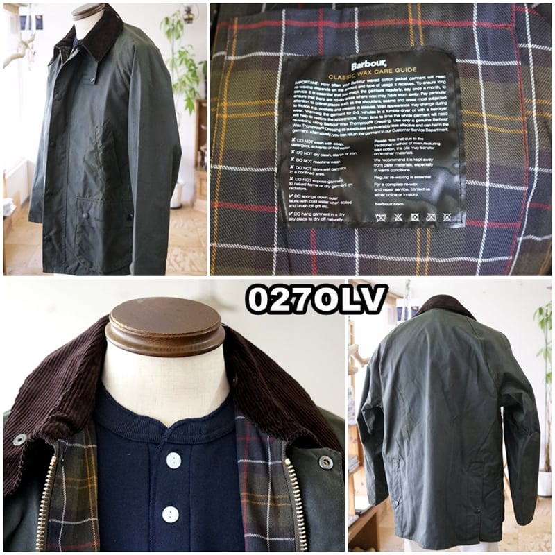 BARBOUR (バブアー) BEDALE ビデイル ワックスジャケット 252MWX00 BARBOUR (バブアー) BEDALE ビデイル ワックスジャケット 252MWX00