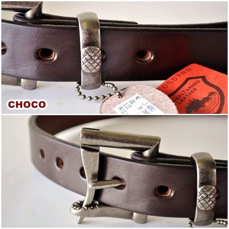 バーンズ BARNS レザーベルト 栃木レザー LE－4053