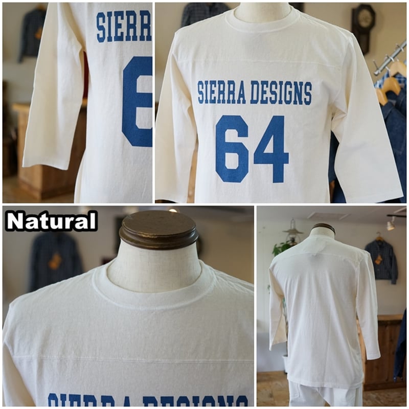 シエラデザインズ SIERRADESIGNS グッドオン GOODON コラボ 七分袖 