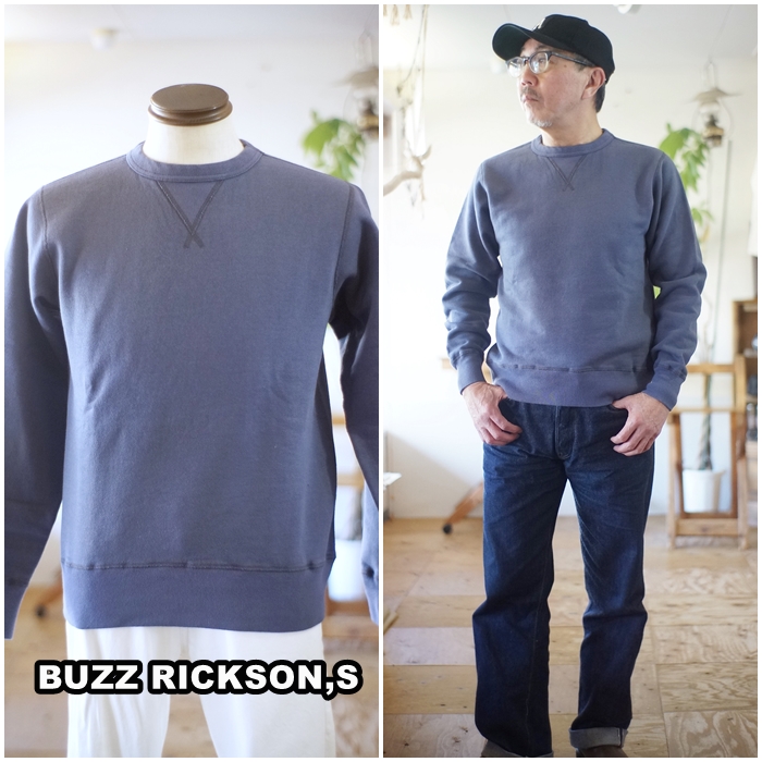 バズリクソンズ BUZZ RICKSONS 65622 スウェット トレーナー