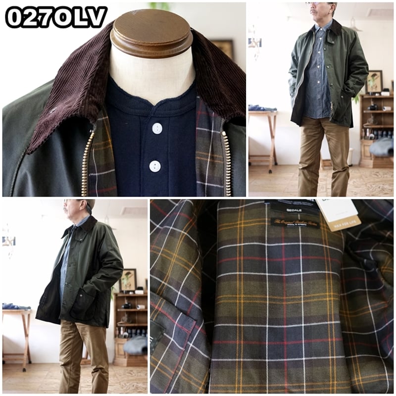 BARBOUR (バブアー) BEDALE ビデイル ワックスジャケット 252MWX00
