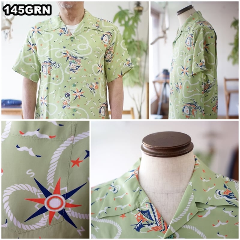 サンサーフ SUNSURF アロハシャツ SS39429 RAYON HAWAIIAN SHI 