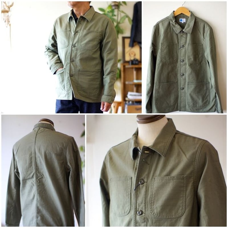 JAPAN BLUE JEANS モッズコート Sサイズ オリーブグリーン On/Offで使える M-65 Mods Coat | デニム研究所 by JAPAN BLUE
