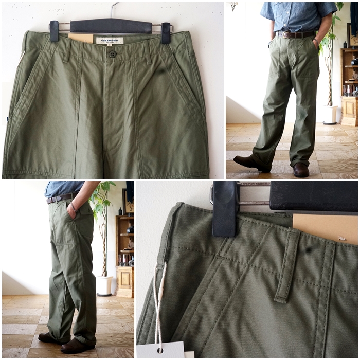 エフオービーファクトリー FOB factory F0540 ベイカーパンツ S エフ