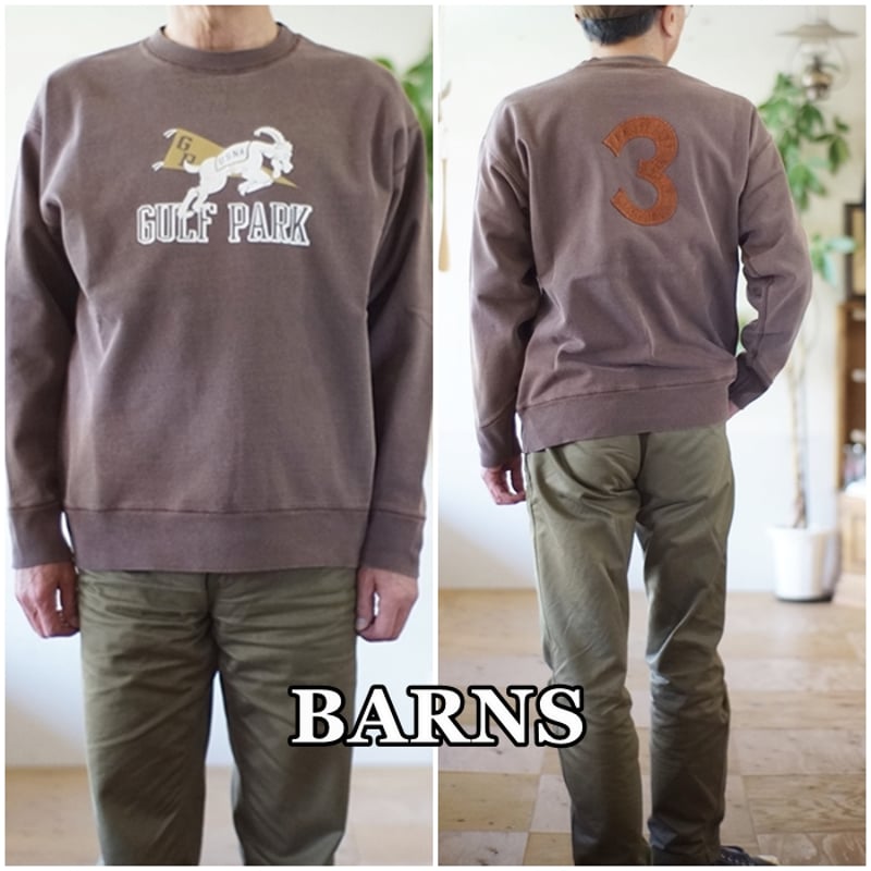 最終値下げ BARNS トレーナー スウェット USA スウェット - moorlands