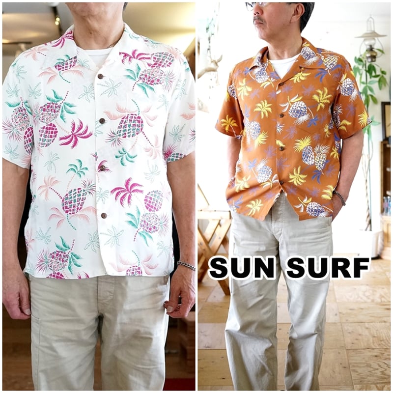 SUN SURF サンサーフ アロハシャツ ハワイアンシャツ 39225 東洋エンタープライ...