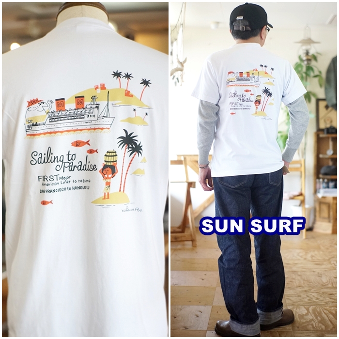 SUNSURF サンサーフ アンクルトリス 半袖プリントTシャツ 東洋 