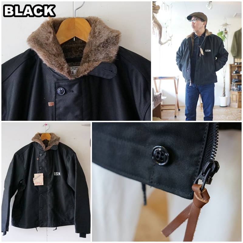 HOUSTON ヒューストン 5N-1 N-1 デッキジャケット スタンダード