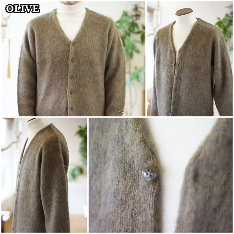 マナスタッシュ MANASTASH ふんわりモヘア カーディガン 792
