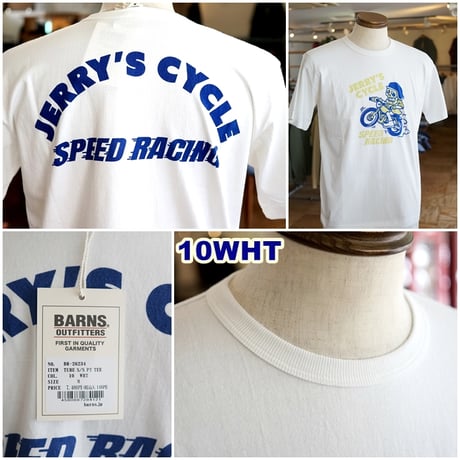 BARNS OUTFITTERS バーンズ　アウトフィッターズ　半袖Tシャツ　カットソー　プリントT　26234