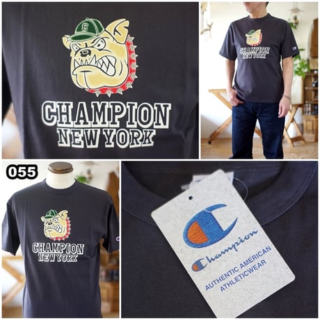 champion 　チャンピオン　半袖Tシャツ　カットソー 　c3-b329　プリントTシャツ